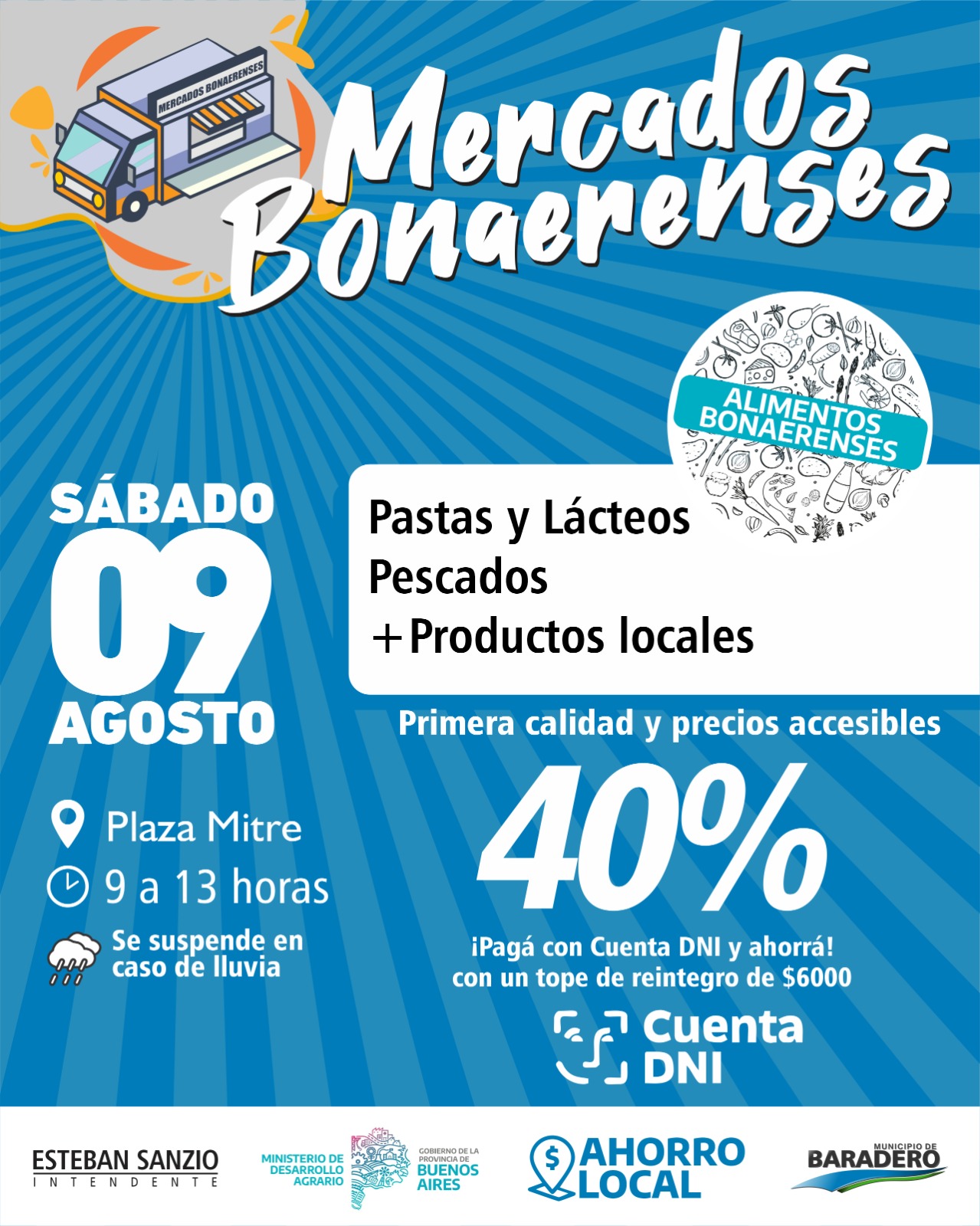 Mercados Bonaerenses en la Plaza Mitre