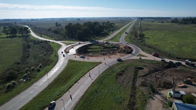 Continúan las obras de mejoramiento integral de la Ruta Provincial 6