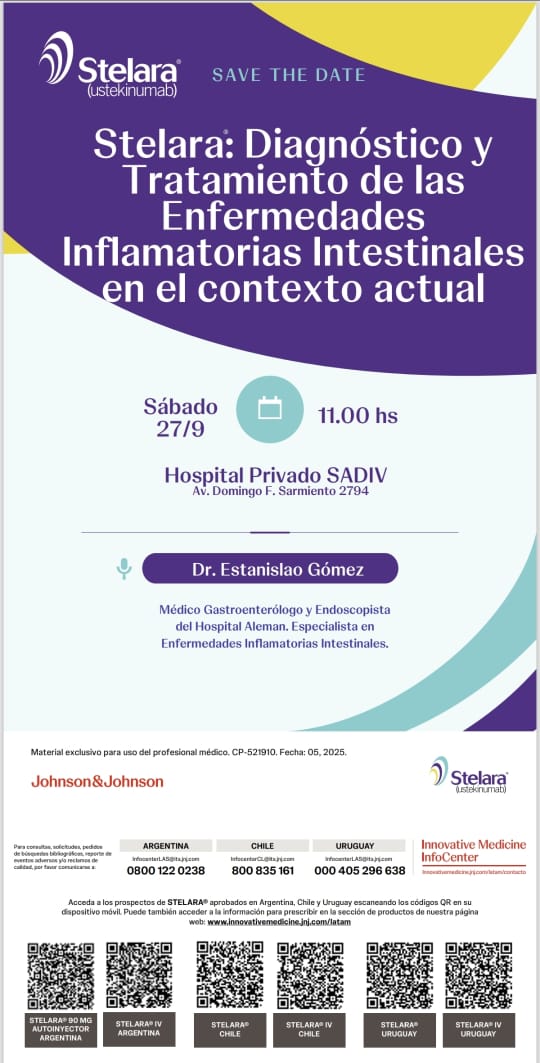 Charla abierta sobre enfermedades inflamatorias intestinales