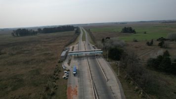 La Provincia avanza con obras en la Ruta 6 y ya concluyó tres tramos