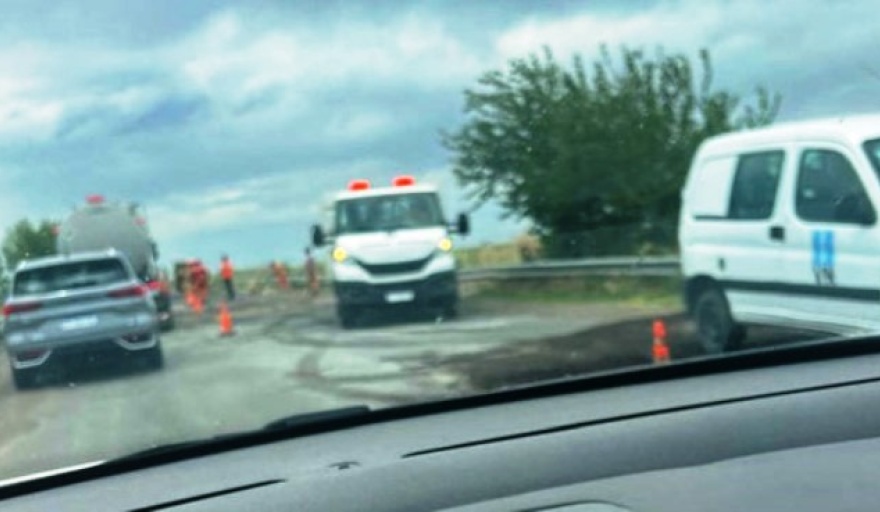 Tras difundirse un video sobre el mal estado de la Ruta 33, Vialidad Nacional comenzó a repararla