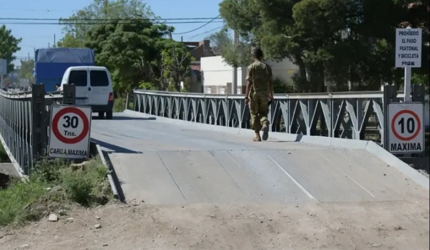 El Municipio paga más de 40 millones de pesos al Ejército por los puentes sobre el Maldonado