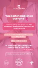 El Hospital Privado SADIV se suma a la campaña de concientización sobre el Cáncer de Mama