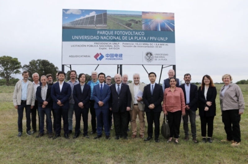 En la Universidad Nacional de La Plata se pondrá en marcha la construcción del Parque Solar