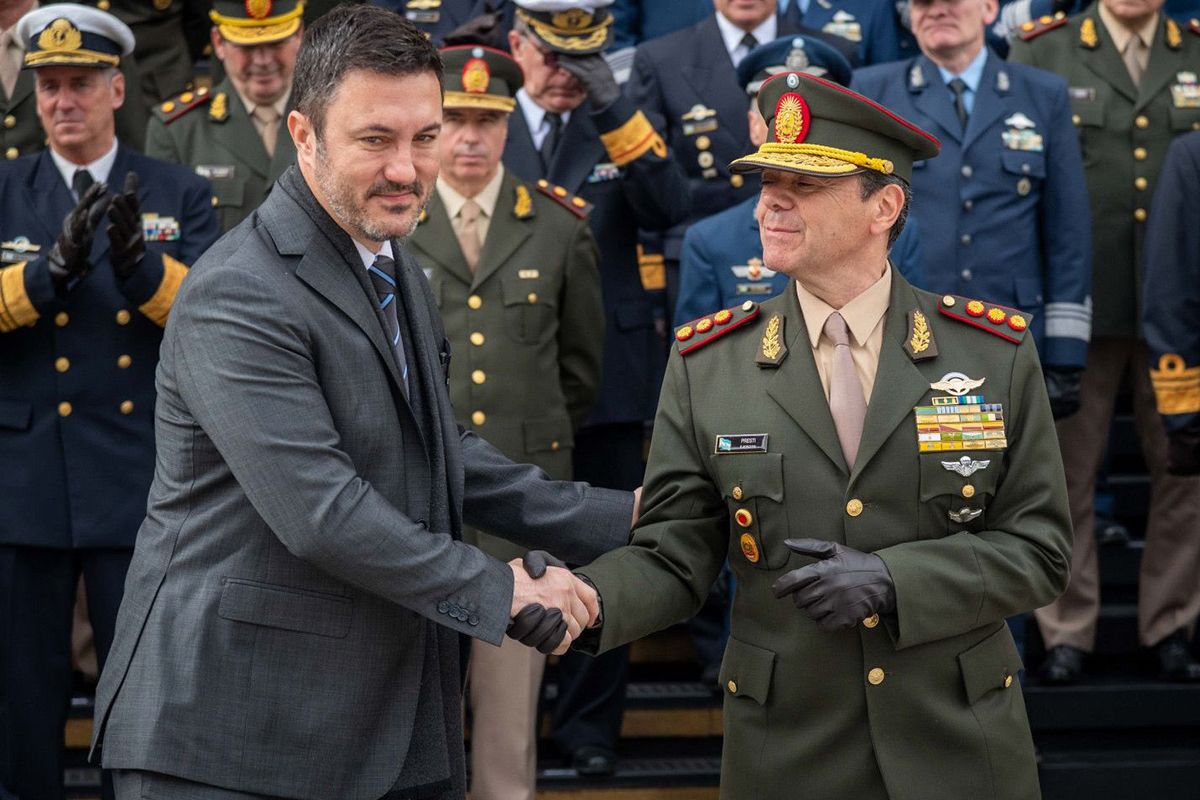 Por primera vez desde 1983: Milei designó a un militar en actividad en el Ministerio de Defensa
