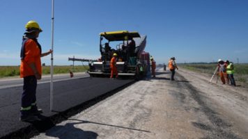 Avanza la repavimentación y el ensanche de la Ruta Provincial 51 entre Tapalqué y Azul