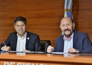 Axel Kicillof y el Gobernador de Formosa Gildo Insfrán sellaron un acuerdo de cooperación federal