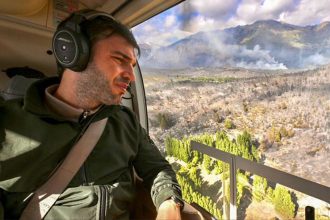 Fuegos en el sur: el gobernador Torres mantiene bloqueados más de 600 mil dólares para programas de prevención de incendios forestales