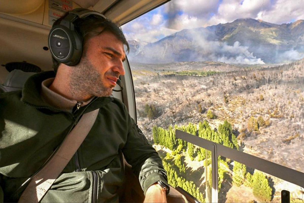 Fuegos en el sur: el gobernador Torres mantiene bloqueados más de 600 mil dólares para programas de prevención de incendios forestales