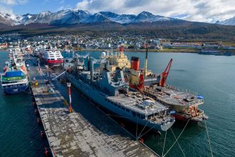 El Gobierno reivindica la intervención del puerto de Ushuaia
