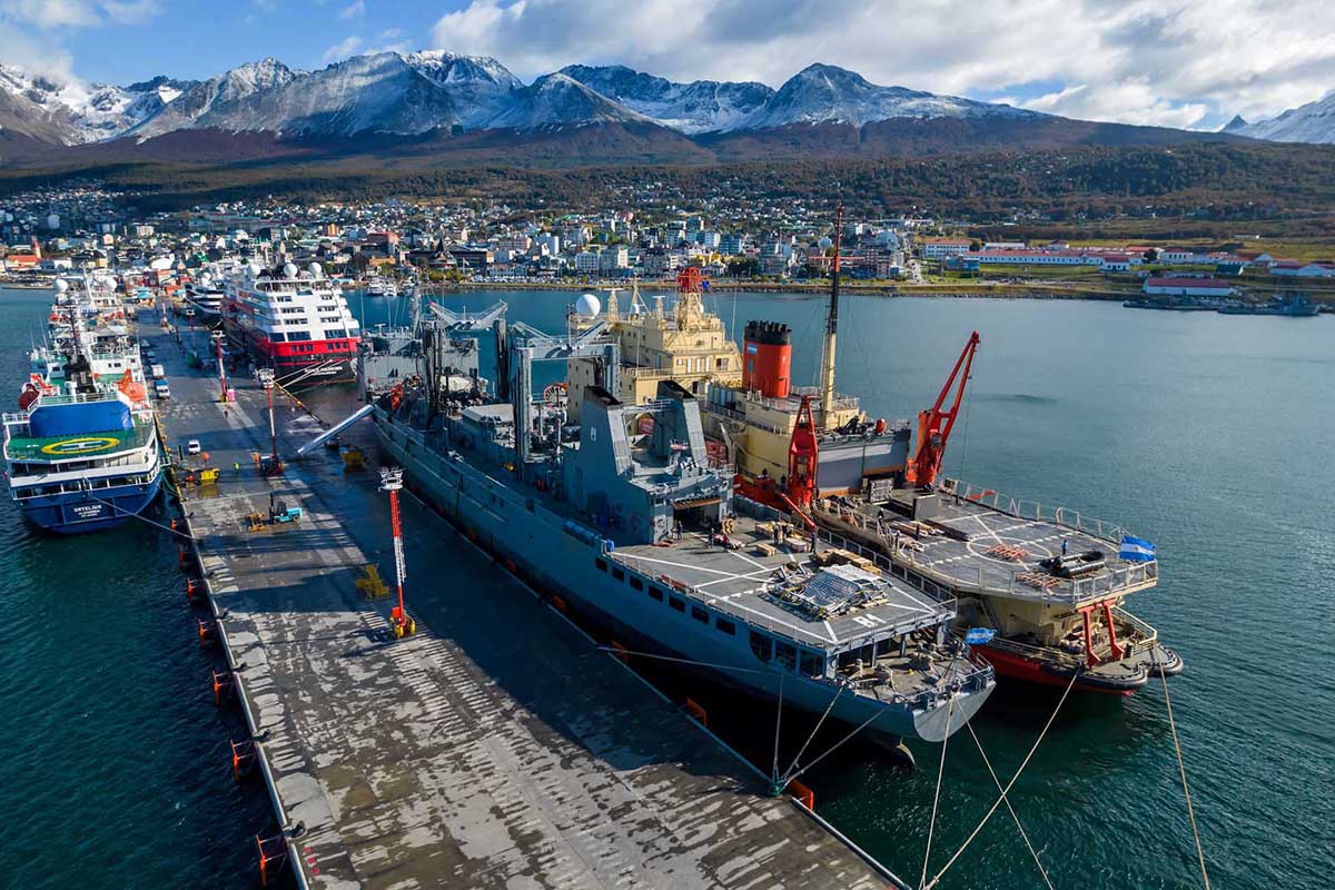 El Gobierno reivindica la intervención del puerto de Ushuaia