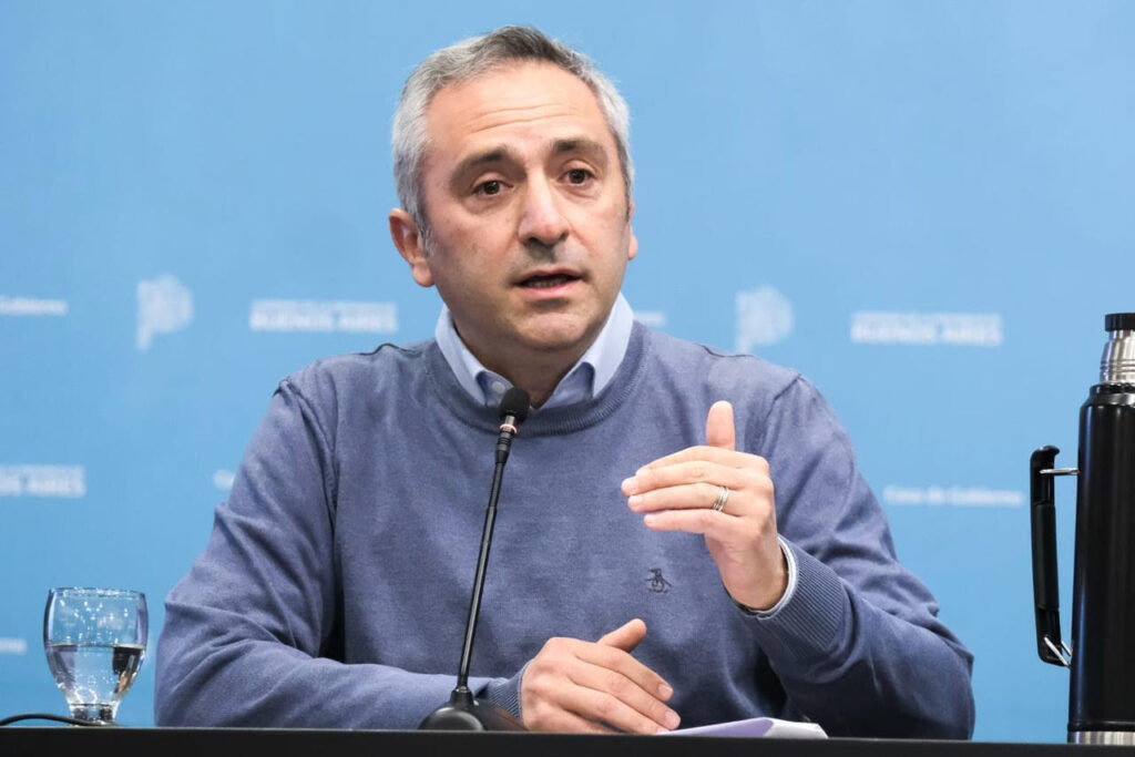 Andrés Larroque denunció la falta de transferencias del Gobierno de Milei