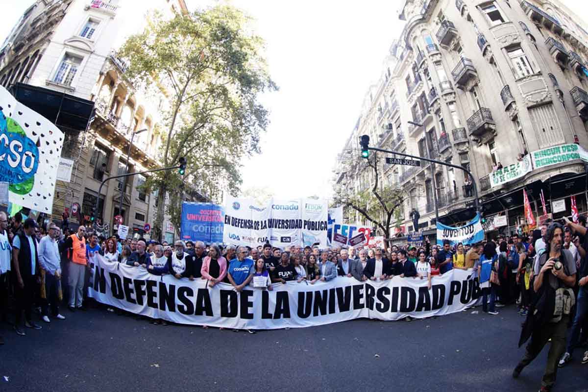 Cuarta Marcha Federal Universitaria: la comunidad educativa vuelve a las calles contra el ajuste presupuestario