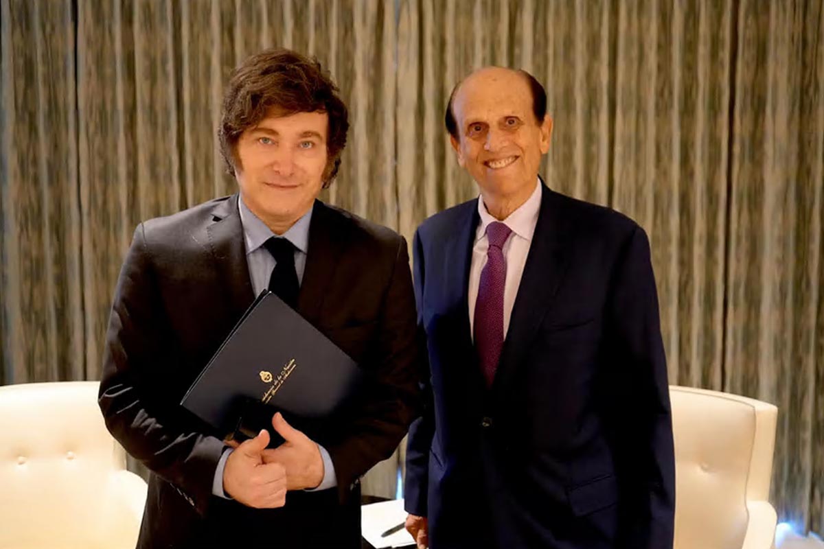 Otra vez en Estados Unidos, Milei se reúne con Milken, «el rey de los bonos basura»