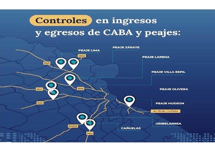 La ANSV refuerza controles para que camiones y micros circulen por el carril derecho