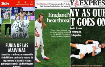 Que dijo la prensa británica sobre el triunfo del seleccionado argentino sobre el inglés